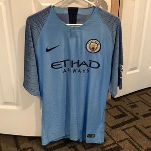 Nike Manchester City FC football soccer jersey
